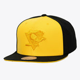 Pittsburgh Penguins Mitchell & Ness Color Pop Snapback Hat Gold/Black