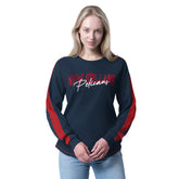 New Orleans Pelicans G-III 4Her by Carl Banks Women's Advantage Tri-Blend Long Sleeve T-Shirt - Navy shop