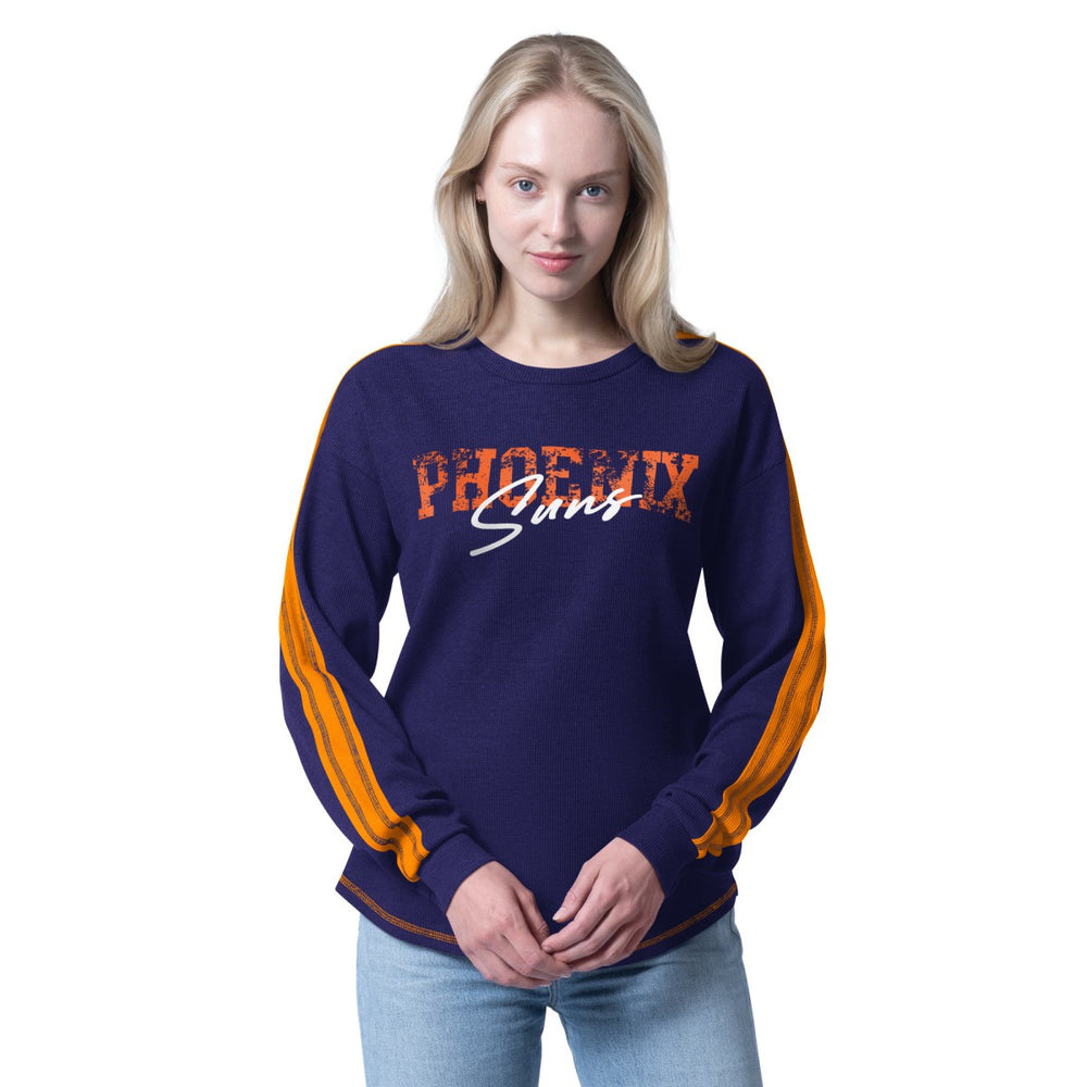 Phoenix Suns G-III 4Her by Carl Banks Women's Advantage Tri-Blend Long Sleeve T-Shirt - Purple online