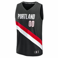 Scoot Henderson Portland Trail Blazers Fast Break Replica Jersey - Icon Edition - Black | Fanatics sale