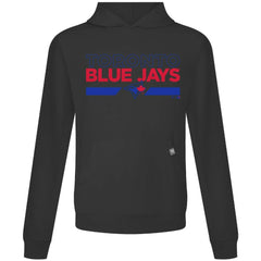 Toronto Blue Jays Levelwear City Connect Relay No Hitter Pullover Hoodie - Black