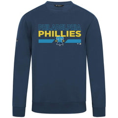 Philadelphia Phillies Levelwear City Connect Zane No Hitter Pullover Sweatshirt - Navy