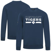 Detroit Tigers Levelwear City Connect Zane No Hitter Pullover Sweatshirt - Navy