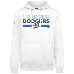 Los Angeles Dodgers Levelwear City Connect Podium No Hitter Pullover Hoodie - White