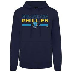 Philadelphia Phillies Levelwear City Connect Podium No Hitter Pullover Hoodie - Navy