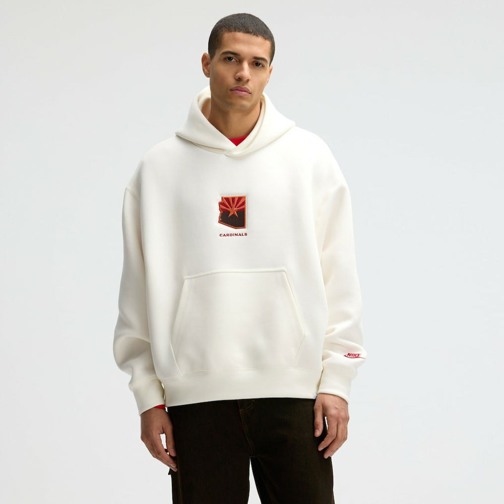 Arizona Cardinals 2025 Rivalries Collection Oversized Tech Fleece Hoodie - Natural | Nike on sale