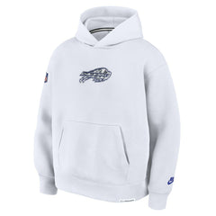Buffalo Bills 2025 Rivalries Collection Oversized Tech Fleece Hoodie - White | Nike for sale