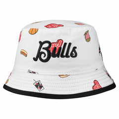 Chicago Bulls Team Cheer Reversible Bucket Hat - White | New Era outlet