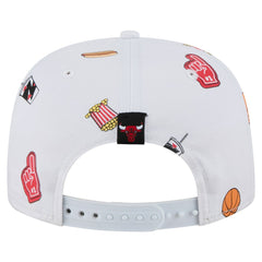Chicago Bulls Team Cheer Rope 19TWENTY Adjustable Hat - White | New Era outlet