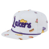Los Angeles Lakers Team Cheer Rope 19TWENTY Adjustable Hat - White | New Era sale