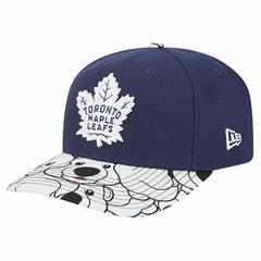 Toronto Maple Leafs New Era Mascot Visor 9SEVENTY Adjustable Hat Blue