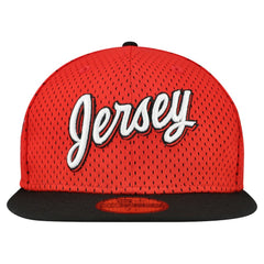 New Jersey Devils New Era Mesh Crown Two-Tone 59FIFTY Fitted Hat Red/Black