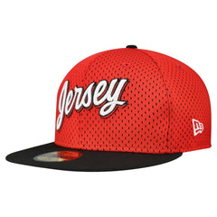 New Jersey Devils New Era Mesh Crown Two-Tone 59FIFTY Fitted Hat Red/Black