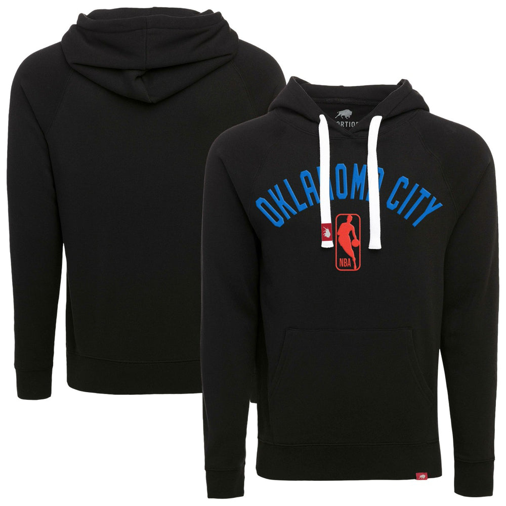 Oklahoma City Thunder Sportiqe Unisex Olsen Tri-Blend Pullover Hoodie - Heather Black for sale