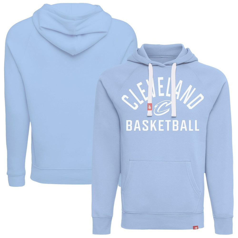 Cleveland Cavaliers Sportiqe Unisex Olsen Tri-Blend Pullover Hoodie sale - Light Blue discount