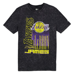LeBron James Los Angeles Lakers Full Court Press Mineral Wash Player T-Shirt - Black | New Era discount