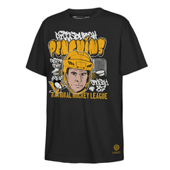 Sidney Crosby Pittsburgh Penguins Mitchell & Ness Youth Caricature T-Shirt Black