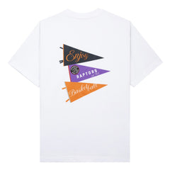 Enjoy Basketball x Toronto Raptors Unisex Hoop Enthusiast Capsule Collection T-Shirt - White outlet