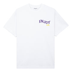 Enjoy Basketball x Los Angeles Lakers Unisex Hoop Enthusiast Capsule Collection T-Shirt - White for sale