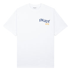 Enjoy Basketball x New York Knicks Unisex Hoop Enthusiast Capsule Collection T-Shirt - White sale
