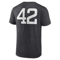 San Diego Padres Jackie Robinson Day Name & Number T-Shirt - Charcoal