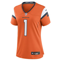 Evan Engram Denver Broncos Women's Team Game Jersey - Orange | Nike online