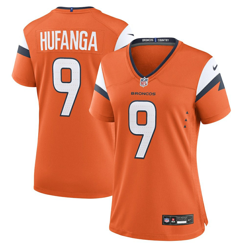 Talanoa Hufanga Denver Broncos Women's Team Game Jersey - Orange | Nike on sale
