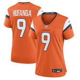 Talanoa Hufanga Denver Broncos Women's Team Game Jersey - Orange | Nike on sale