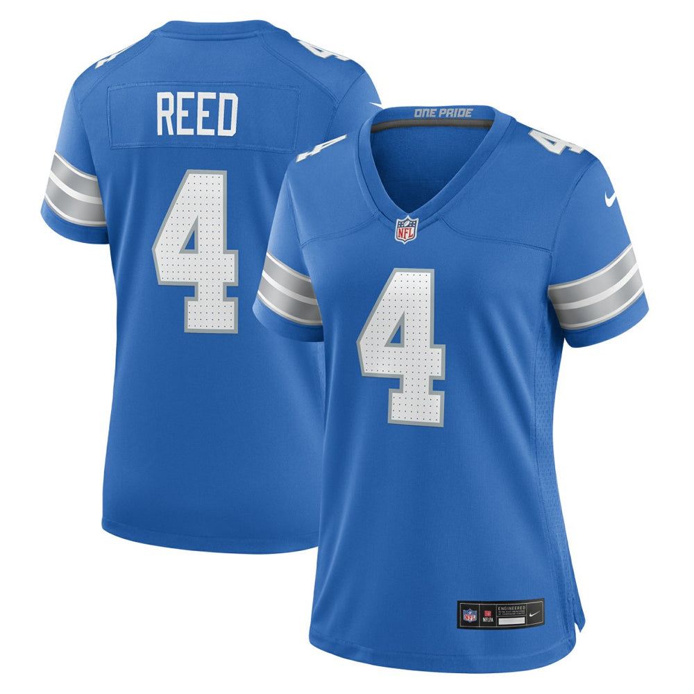D.J. Reed Detroit Lions Women's Team Game Jersey - Blue | Nike online