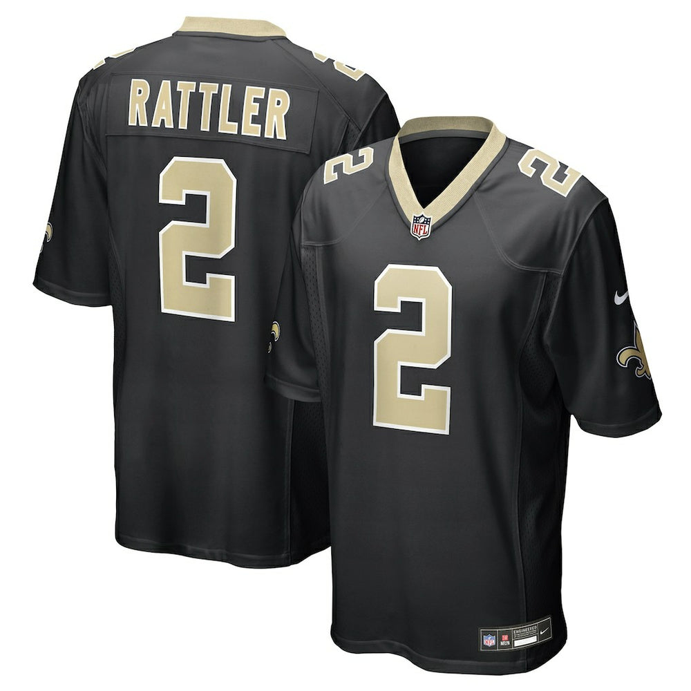 Spencer Rattler New Orleans Saints Team Game Jersey - Black | Nike on sale