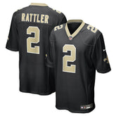 Spencer Rattler New Orleans Saints Team Game Jersey - Black | Nike on sale