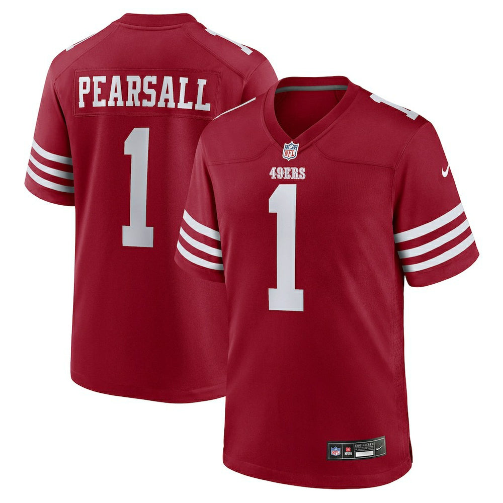 Ricky Pearsall San Francisco 49ers Team Game Jersey - Scarlet | Nike discount