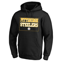 Pittsburgh Steelers Big & Tall Fleece Hoodie - Black discount