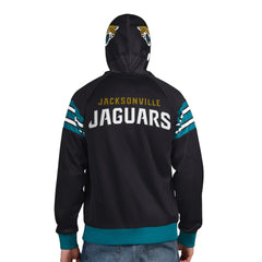 Jacksonville Jaguars Pro Player Helmet Full-Zip Hooded Track Jacket - Black/Teal online