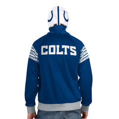 Indianapolis Colts Pro Player Helmet Full-Zip Hooded Track Jacket - Royal/White sale