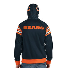 Chicago Bears Pro Player Helmet Full-Zip Hooded Track Jacket - Navy/Orange cheap