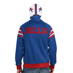 Buffalo Bills Pro Player Helmet Full-Zip Hooded Track Jacket - Royal/White sale