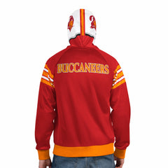 Tampa Bay Buccaneers Pro Player Retro Helmet Full-Zip Hooded Track Jacket - Red/Orange on sale