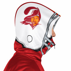 Tampa Bay Buccaneers Pro Player Retro Helmet Full-Zip Hooded Track Jacket - Red/Orange on sale