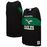 Philadelphia Eagles Retro Colorblock Tank Top - Black sale