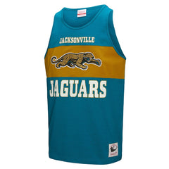 Jacksonville Jaguars Retro Colorblock Tank Top - Teal discount