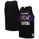 Baltimore Ravens Retro Colorblock Tank Top - Black discount