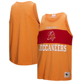 Tampa Bay Buccaneers Retro Colorblock Tank Top - Orange online