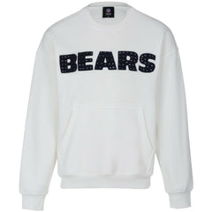 Chicago Bears Cuce Women's Chenille Jeweled Sweatshirt - White discount