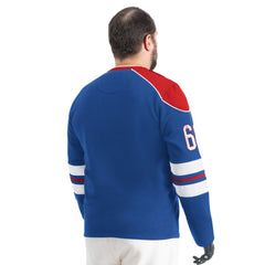 Buffalo Bills G-III Sports by Carl Banks Adaptive Lord Stanley Crewneck Sweatshirt - Royal on sale