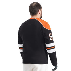 Cincinnati Bengals G-III Sports by Carl Banks Adaptive Lord Stanley Crewneck Sweatshirt - Black on sale