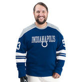 Indianapolis Colts G-III Sports by Carl Banks Adaptive Lord Stanley Crewneck Sweatshirt - Royal on sale