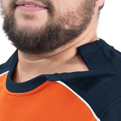 Denver Broncos G-III Sports by Carl Banks Adaptive Lord Stanley Crewneck Sweatshirt - Orange cheap