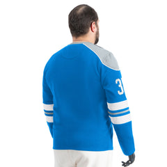 Detroit Lions G-III Sports by Carl Banks Adaptive Lord Stanley Crewneck Sweatshirt - Blue online