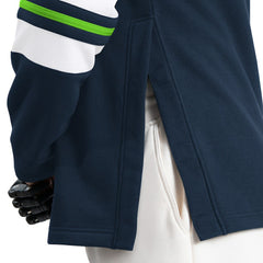 Seattle Seahawks G-III Sports by Carl Banks Adaptive Lord Stanley Crewneck Sweatshirt - College Navy on sale